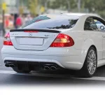 Спойлер за задно стъкло Mercedes W209 CLK (2003-2009) - черен гланц