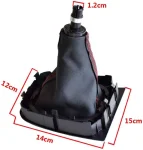 Топка скоростен лост + маншон 5 скорости за VW Golf 5 / Golf 6 / Jetta / EOS / Scirocco - OEM 5K0711113