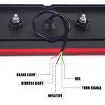 Универсални LED Стопове 12V 24V с Бягащ Мигач, Стоп, Габарит и Заден Ход E9 Сертифицирани Комплект от 2 броя
