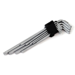 Комплект от 9бр. Г-образни ключове торксове TORX TKL дълги 23cm