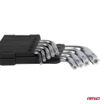 Комплект от 9бр. Г-образни ключове торксове TORX TKL дълги 23cm
