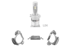 Комплект от 2 Адаптери за LED крушки H7 за Mercedes-Benz B-Class, C-Class , ML Class , GLA, GL, GLS, BMW 5 Series