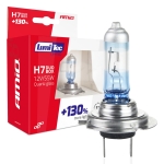 Халогенни Крушки H7 AMiO LumiTec Limited +130%, 12V, 55W, 4300K, E1, Комплект 2 Броя