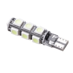 LED Лед Диодни Крушки За Габарит, Т10 W5W, 13 SMD, 12V, 5 Цвята Светлина, Canbus - Error free , Без грешки