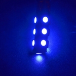 LED Лед Диодни Крушки За Габарит, Т10 W5W, 13 SMD, 12V, 5 Цвята Светлина, Canbus - Error free , Без грешки