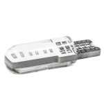 LED Лед Диодни Крушки За Габарит, Т10 W5W, COB 12-Core, 12V, 6 Цвята Светлина