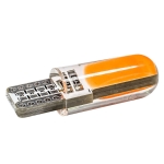 LED Лед Диодни Крушки За Габарит, Т10 W5W, COB 12-Core, 12V, 6 Цвята Светлина