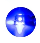 LED Диодни крушки за габарит, Т10 W5W, 5 SMD, 12V, 6 Цвята Светлина