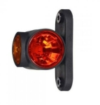 1 брой LED Лед Габарит Рогче12V-24V 3 SMD Диода,Тройна Функция :Червена, Бяла, Жълта Светлина, 3D Светлинен Ефект