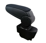 Подлакътник за Opel Corsa D 2006-2014 с текстилно покритие , черен