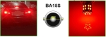 LED Крушки 30 SMD BA15S 1156 (P21W) BAU15S 1156 (PY21W) 12V - 24V, Бяла Оранжева Червена Синя Светлина Canbus