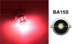 LED Лед Крушки, 22 SMD, BA15S 1156 (P21W), BAU15S 1156 (PY21W), 12V Бяла, Оранжева, Червена Светлина