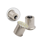 LED Лед Крушки, 22 SMD, BA15S 1156 (P21W), BAU15S 1156 (PY21W), 12V - 24V, Бяла, Оранжева, Червена, Синя Светлина