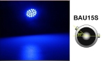LED Лед Крушки, 22 SMD, BA15S 1156 (P21W), BAU15S 1156 (PY21W), 12V - 24V, Бяла, Оранжева, Червена, Синя Светлина