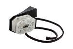 LED Лед Габарит със Стойка, Рефлектор, Бяла Светлина, Маркер, Токос, 12V - 24V, E-Mark E9, За Каравана, Кемпер и др.