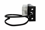 LED Лед Габарит със Стойка, Рефлектор, Бяла Светлина, Маркер, Токос, 12V - 24V, E-Mark E9, За Каравана, Кемпер и др.