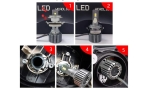 Комплект от 2 Адаптери за LED крушки H7 за Mercedes-Benz B-Class, C-Class , ML Class , GLA, GL, GLS, BMW 5 Series
