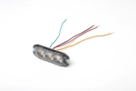 12-24V LED ЛЕД Жълта Аварийна Лампа Блиц Светлина Мигаща За Пътна Помощ Платформа с 4 режима