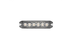 6 LED ЛЕД Жълта Аварийна Лампа Блиц Светлина Мигаща За Пътна Помощ Платформа и др. 10W с 8 режима 8х3 cm. 12-24V