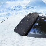 Термо сенник Покривало за предно стъкло на автомобил против сняг и слънце 150 x 95 см