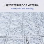 Термо сенник Покривало за предно стъкло на автомобил против сняг и слънце 150 x 95 см