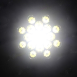 LED ЛЕД Диодна Лампа Халоген Фар с Дълга Бяла Светлина + Бяла и Жълта Габаритна 80W 9100lm 12V - 24V Е-марк Е9 За Автомобил Бус Ван 4х4 Джип ATV Камион Трактор и др.