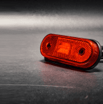 LED ЛЕД Светодиоден Водоустойчив Червен Габарит Маркер Токос 12 - 24V за камион бус ван пикап ремарке каравана платформа и др. 120 x 46 mm