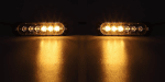 6 LED 12-24V Диодна Аварийна Сигнална Лампа За Пътна Помощ Платформа Жълта Блиц Светлина Мигаща Оранжев 112 x 29 mm