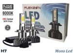 Комплект от 2бр Умалени Мини Лед Led Диодни Крушки H7 Х7 12V 50W 12000lm Mono LED +300% за Фарове Can Bus без грешки