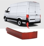 Ляв рефлектор светоотразител за задна броня на VW Crafter SY 2017+