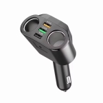 Универсален разклонител зарядно телефон USB 3.1А 1.0А за запалка с 2 гнезда 12V - 24V