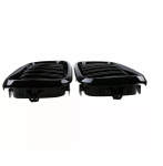 Двойни Бъбреци Решетки За БМВ BMW X5 X6 F15 F85 F16 F86 2014+ Черен Гланц Лак