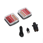 Безжични Wireless Led Лед стопове стоп светлина с магнит 12V - 24V за ремарке каравана кемпер колесар
