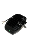 LED ЛЕД диоден фар халоген лампа 12V - 24V 48W бяло-жълто с черно стъкло за АТВ джип камион трактор земеделски и селскостопански машини и др. 245 x 139.4 x 90 mm E-mark E9