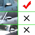 Комплект от 2бр. М-Style капаци за странични огледала за BMW E60 5 серия 2004-2007 PRE-FACELIFT