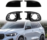 Комплект от 2бр. M-Style капаци + рамки за странични огледала за BMW X3 X4 X5 X6 X7 G01 G02 G05 G07 F97 F98 F95 F96