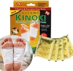 Комплект от 10бр. Детоксикиращи почистващи пластири лепенки Киноки Kinoki Gold