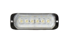 24LED Лед Диоден 12-24V Габарит Маркер Токос + аварийна блиц бяла светлина мигаща за камион бус ван каравана платформа кемпер пътна помощ