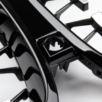 Бъбреци Решетки за BMW X5 G05 (2019-2022) X5M F95 Diamond Style Черен Гланц