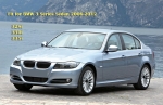 Комплект от 4бр. ветробрани Flex за BMW 3-та серия (E90) 2006-2011
