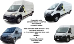Комплект от 2бр. ветробрани Flex за FIAT Ducato / Peugeot Boxer / Citroen Jumper 3 след 2006 Opel Movano след 2022