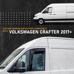 Комплект от 2бр. ветробрани Flex за VW CRAFTER/MAN TGE 2017+