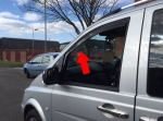 Комплект от 2бр. ветробрани Flex за Mercedes VITO / VIANO W639 2003-2014