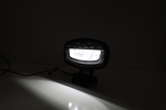 Универсален LED диоден халоген с DRL дневни светлини бяло/жълто и аварийна сигнална блиц оранжева светлина 12-24V 3500 лумена