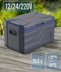 Преносим хладилник фризер хладилна кутия с компресор 12V/24V 100/220V 30 литра