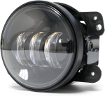 Комплект 2 броя LED фарове за мъгла Dacia, Renault, Ford, Citroen, Suzuki, бяла светлина, Ø91 мм, 12V, алуминиев корпус, H8/H11 букса