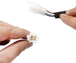 Маска с LED Фар за мотор, мотоциклет Черна с къси и дълги светлини - Универсален модел за ENDURO / Trail / Streetfighter