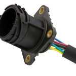 Букса конектор, адаптер тип байонет 12 пина съвместим с VOLVO FH (след 2005 г.)