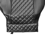 Комплект 1+1 тапицерия от еко кожа за MAN TGX EURO 6 2021+ - черно