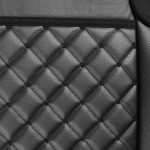 Комплект 1+1 тапицерия от еко кожа за MAN TGX EURO 6 2021+ - черно